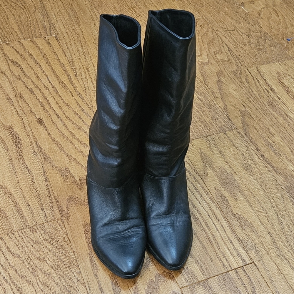 Brass plum Black Vintage Tatum Boots 5.5